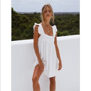 COPY - Billy J - Josifine Dress in White